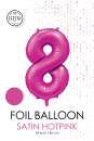 XXL Folienballon Zahl 8 Satin Pink